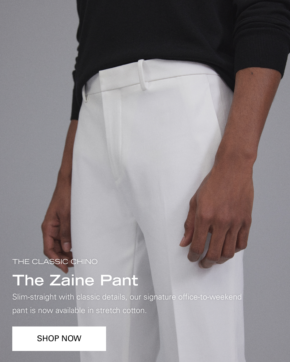 Men's Classic Wool Blend Pant - Light Grey - Uniform Edit
